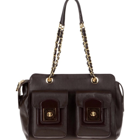 Love Moschino Satchel Bag with chain straps - Picture 1 of 6